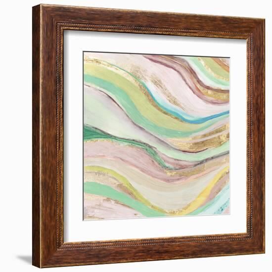 Pastel Waves I-Tom Reeves-Framed Art Print