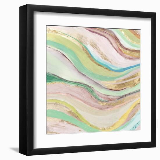 Pastel Waves I-Tom Reeves-Framed Art Print