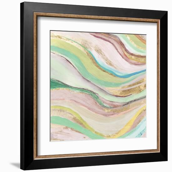 Pastel Waves I-Tom Reeves-Framed Art Print