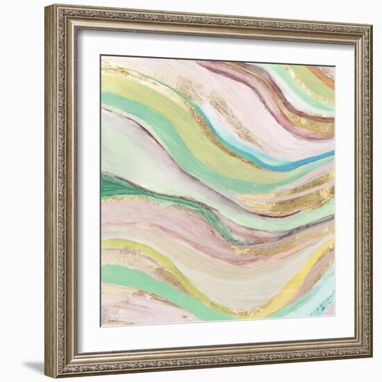 Pastel Waves I-Tom Reeves-Framed Art Print