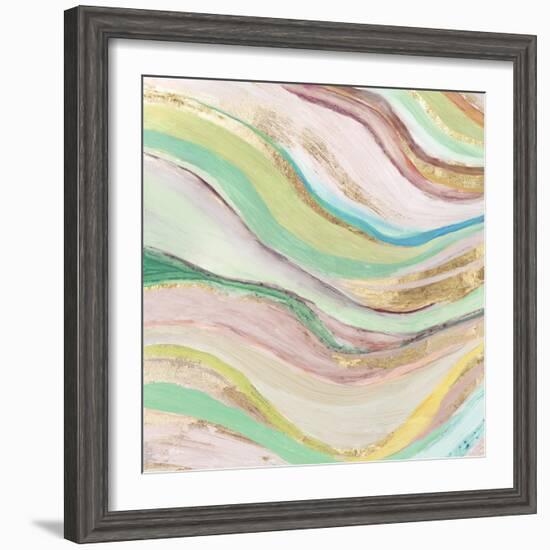 Pastel Waves I-Tom Reeves-Framed Art Print