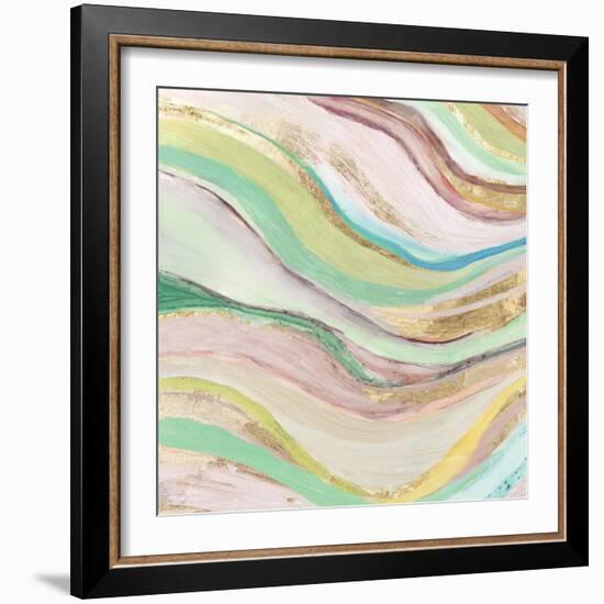 Pastel Waves I-Tom Reeves-Framed Art Print