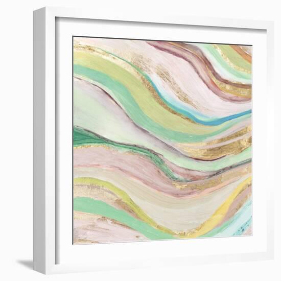 Pastel Waves I-Tom Reeves-Framed Art Print