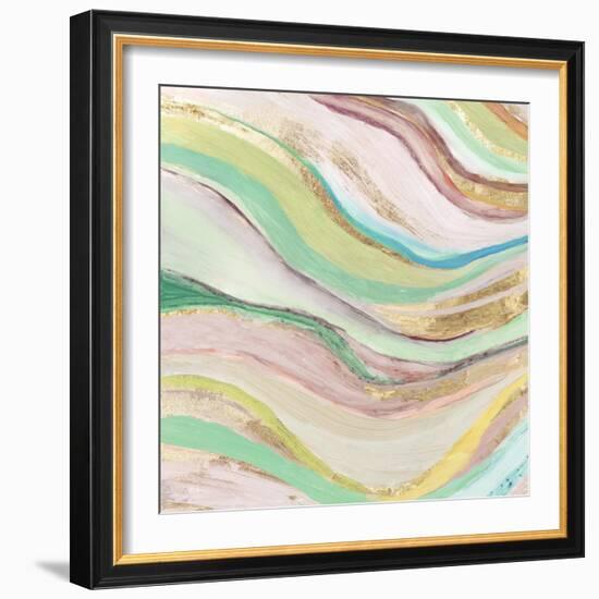 Pastel Waves I-Tom Reeves-Framed Art Print