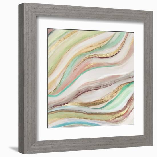 Pastel Waves II-Tom Reeves-Framed Art Print