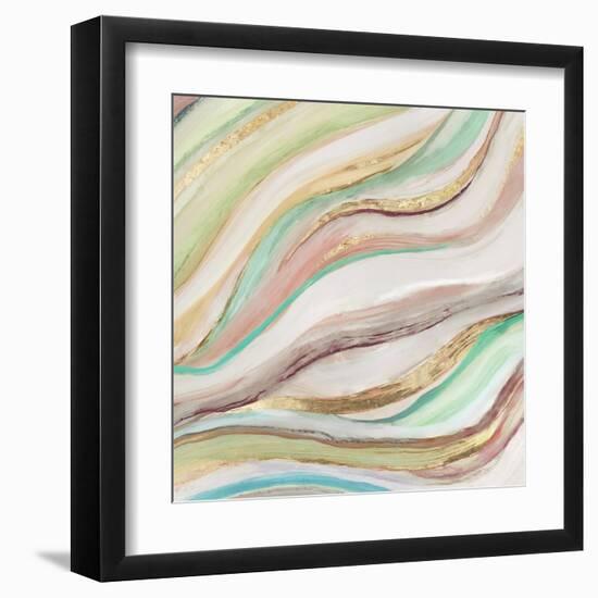 Pastel Waves II-Tom Reeves-Framed Art Print