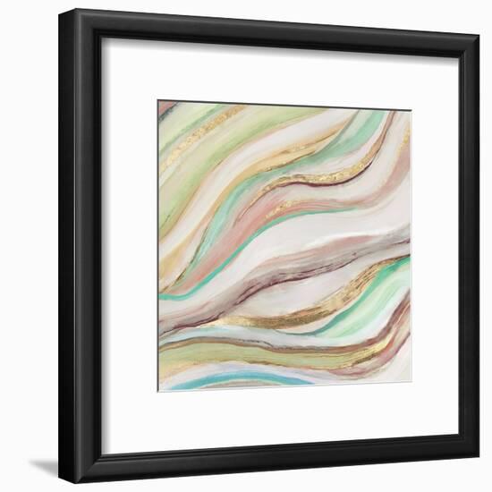 Pastel Waves II-Tom Reeves-Framed Art Print