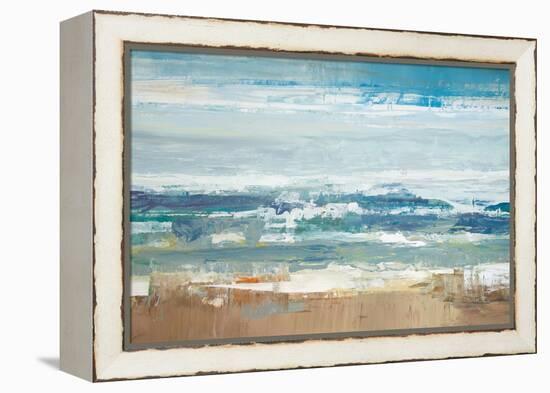 Pastel Waves-Peter Colbert-Framed Stretched Canvas