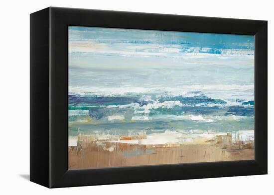 Pastel Waves-Peter Colbert-Framed Stretched Canvas