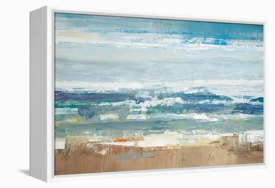 Pastel Waves-Peter Colbert-Framed Stretched Canvas