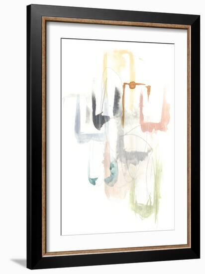 Pastel Windows I-June Vess-Framed Art Print