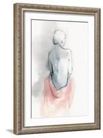 Pastel Woman I-Isabelle Z-Framed Art Print