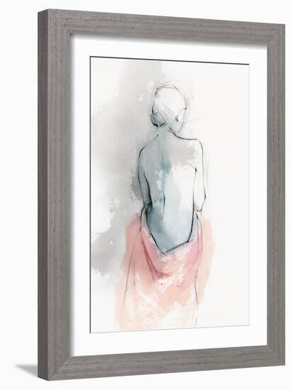 Pastel Woman I-Isabelle Z-Framed Art Print