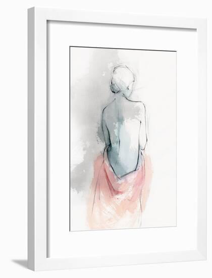 Pastel Woman I-Isabelle Z-Framed Art Print