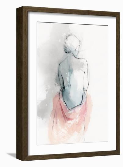 Pastel Woman I-Isabelle Z-Framed Art Print