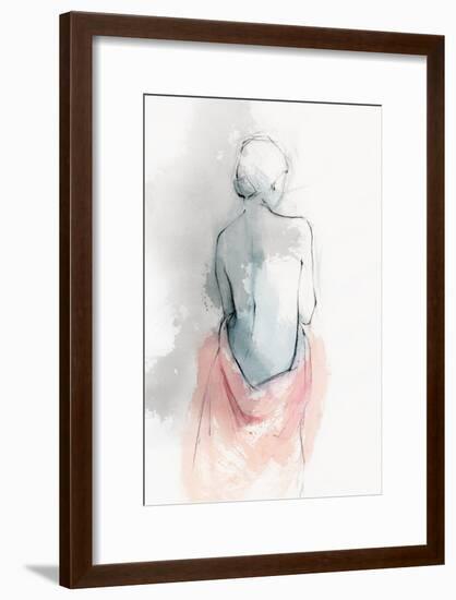 Pastel Woman I-Isabelle Z-Framed Art Print