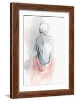 Pastel Woman I-Isabelle Z-Framed Art Print