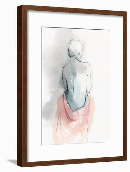 Pastel Woman I-Isabelle Z-Framed Art Print