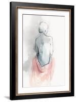 Pastel Woman I-Isabelle Z-Framed Art Print