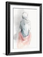 Pastel Woman I-Isabelle Z-Framed Art Print