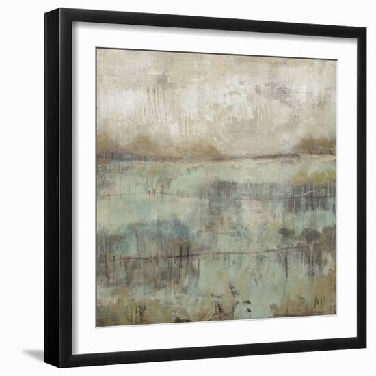 Pastels and Rust II-Jennifer Goldberger-Framed Art Print