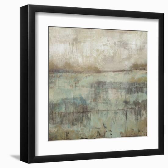 Pastels and Rust II-Jennifer Goldberger-Framed Art Print