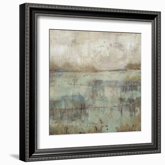 Pastels and Rust II-Jennifer Goldberger-Framed Art Print