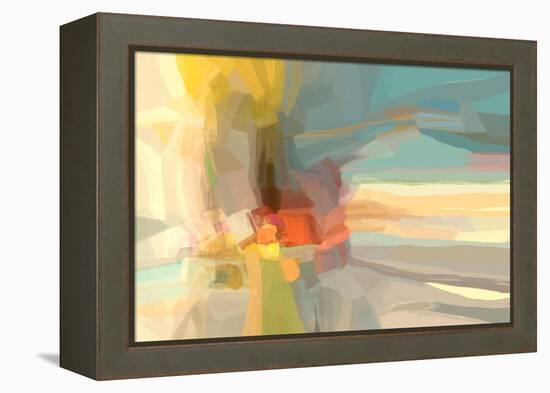 Pastels III-Michael Tienhaara-Framed Stretched Canvas