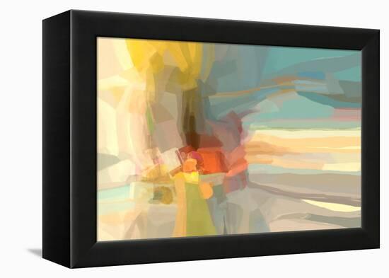 Pastels III-Michael Tienhaara-Framed Stretched Canvas