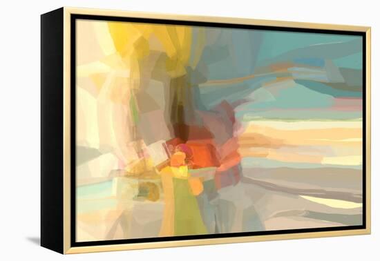 Pastels III-Michael Tienhaara-Framed Stretched Canvas