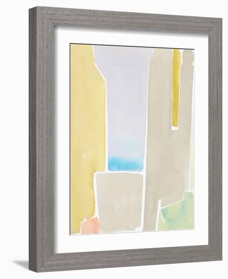 Pastels to the Sea I-Rob Delamater-Framed Art Print