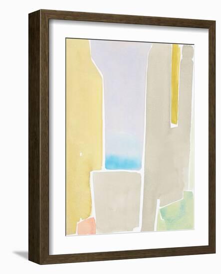 Pastels to the Sea I-Rob Delamater-Framed Art Print