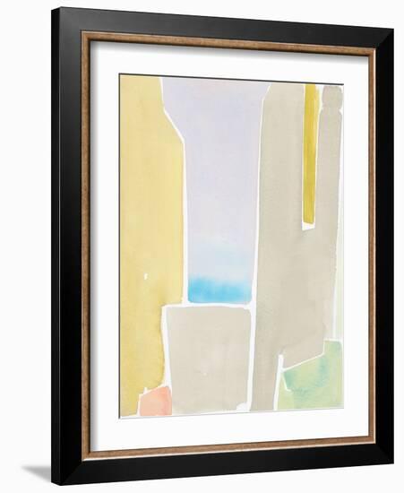 Pastels to the Sea I-Rob Delamater-Framed Art Print