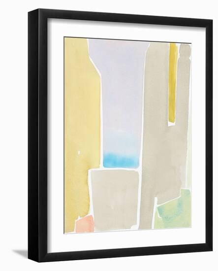 Pastels to the Sea I-Rob Delamater-Framed Art Print