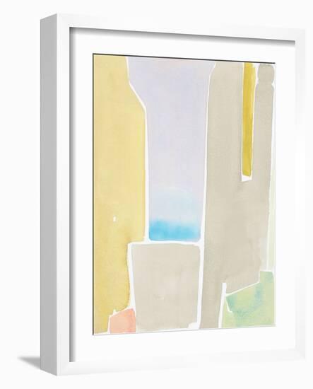 Pastels to the Sea I-Rob Delamater-Framed Art Print