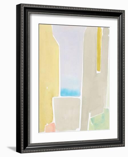 Pastels to the Sea I-Rob Delamater-Framed Art Print