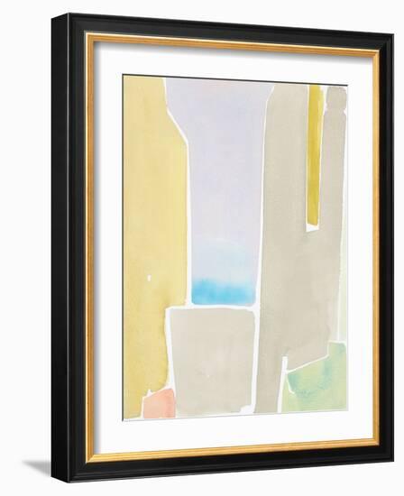 Pastels to the Sea I-Rob Delamater-Framed Art Print