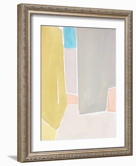 Pastels to the Sea II-Rob Delamater-Framed Art Print