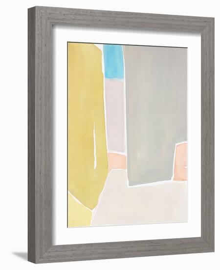 Pastels to the Sea II-Rob Delamater-Framed Art Print