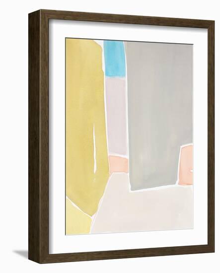 Pastels to the Sea II-Rob Delamater-Framed Art Print