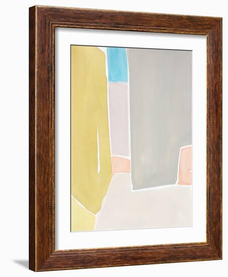 Pastels to the Sea II-Rob Delamater-Framed Art Print