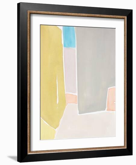 Pastels to the Sea II-Rob Delamater-Framed Art Print