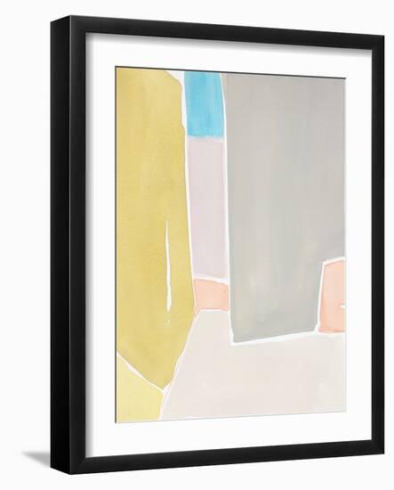 Pastels to the Sea II-Rob Delamater-Framed Art Print