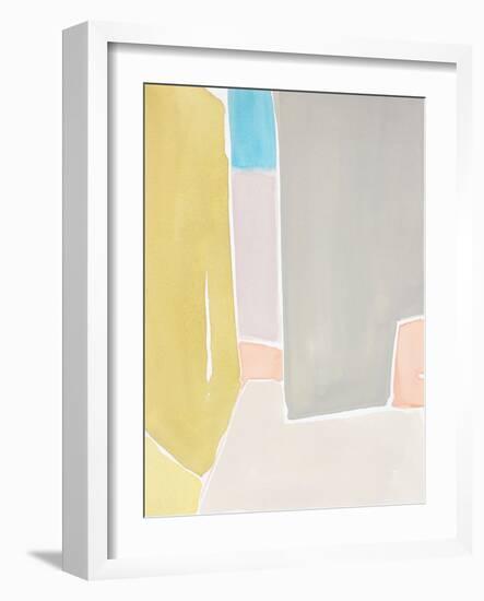 Pastels to the Sea II-Rob Delamater-Framed Art Print