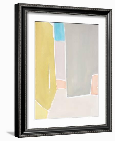 Pastels to the Sea II-Rob Delamater-Framed Art Print