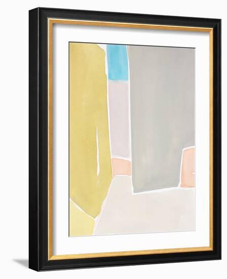 Pastels to the Sea II-Rob Delamater-Framed Art Print
