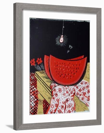 Pastèque Nocturne-Alexandre Fassianos-Framed Limited Edition