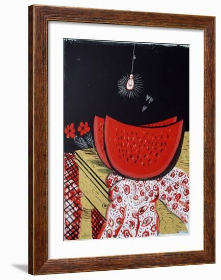 Pastèque Nocturne-Alexandre Fassianos-Framed Limited Edition