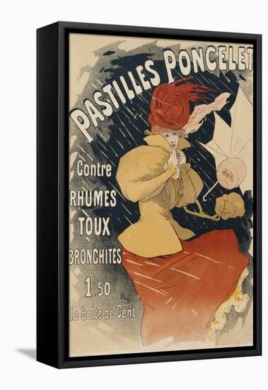 Pastilles Poncelet Poster-Jules Chéret-Framed Premier Image Canvas