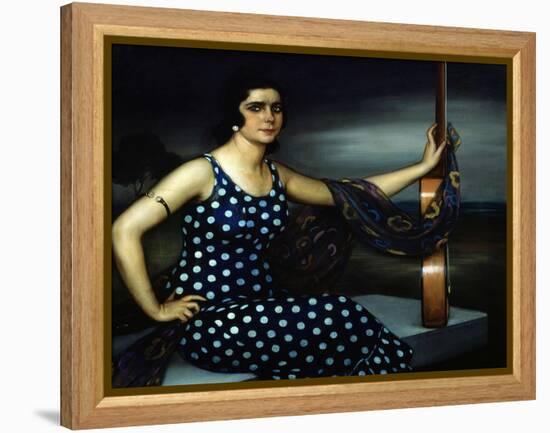 Pastora Imperio, Ca. 1922-Julio Romero de Torres-Framed Premier Image Canvas